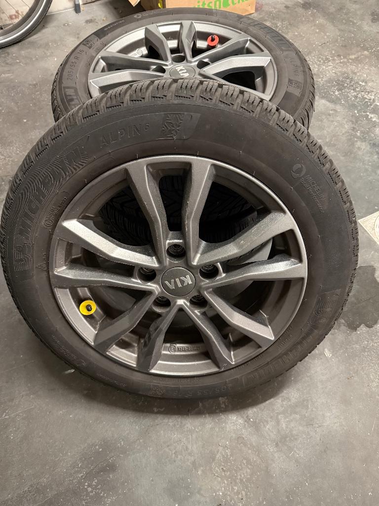 Winterbanden op velg, Auto-onderdelen, Ophalen, Gebruikt, 16 inch, Banden en Velgen