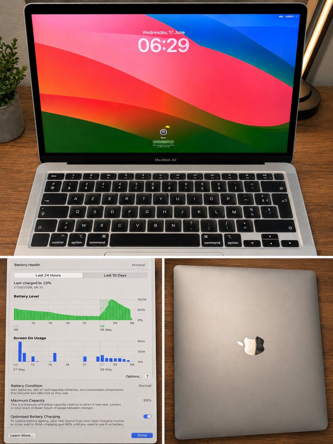 Macbook air 2020 m1 chip, Computers en Software, Apple Macbooks, Ophalen, Zo goed als nieuw, MacBook