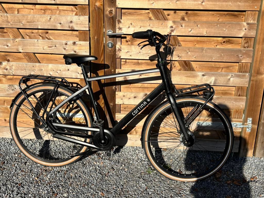 Cortina herenfiets, Vélos & Vélomoteurs, Vélos électriques, Enlèvement, Comme neuf, Cortina