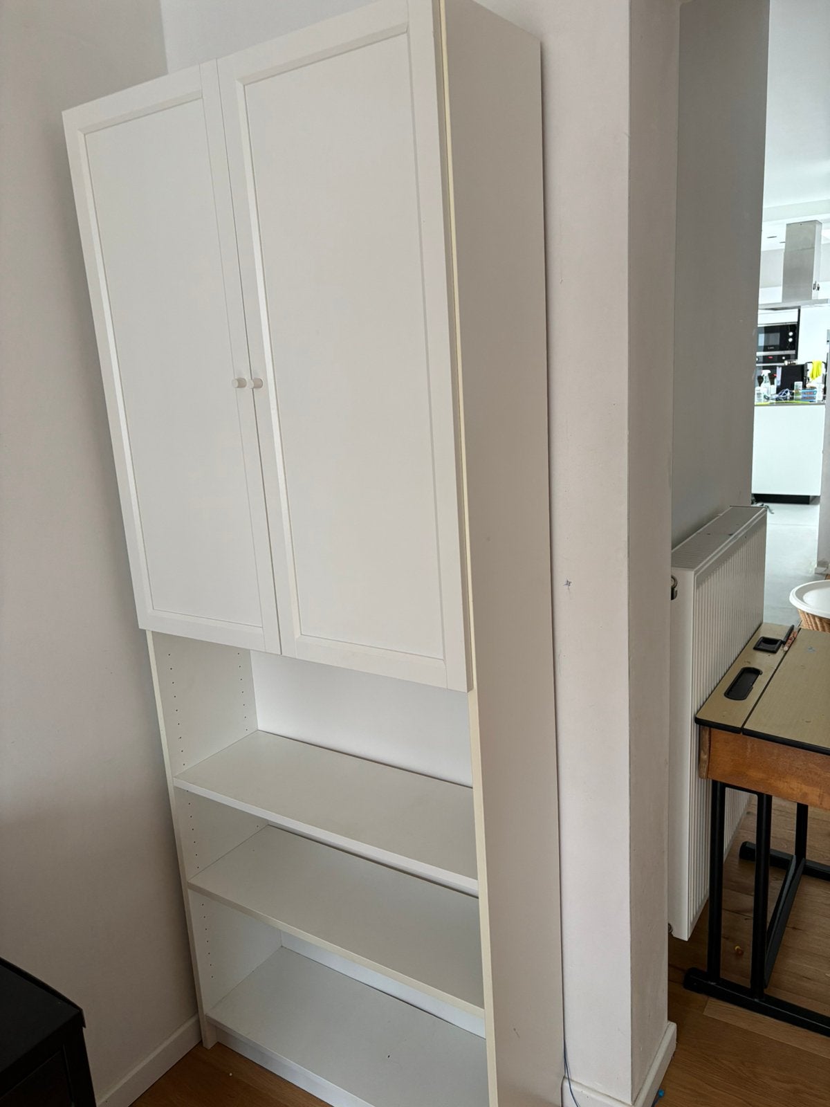 (Boeken)kast, Maison & Meubles, Armoires | Bibliothèques, Enlèvement, Comme neuf, 50 à 100 cm, 200 cm ou plus