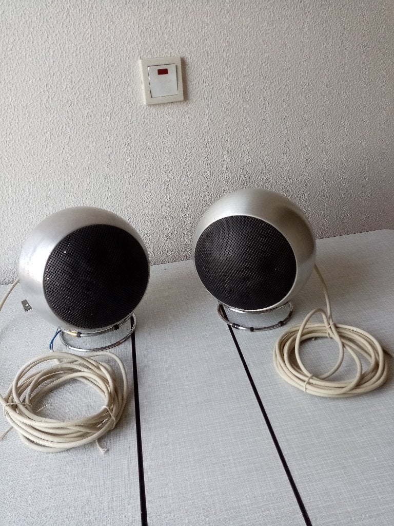 Grundig Hi-Fi Box 210 Kogelluidsprekers, Autres marques, Moins de 60 watts, Enlèvement, Enceintes stéréo