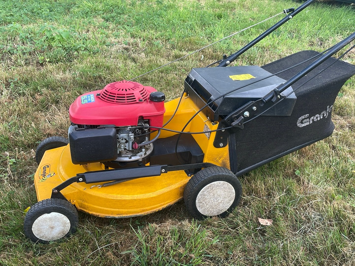 Granja grasmaaier, zelftrekker, Honda motor, Tuin en Terras, Ophalen, Cirkelmaaier, Gebruikt, 50 cm of meer