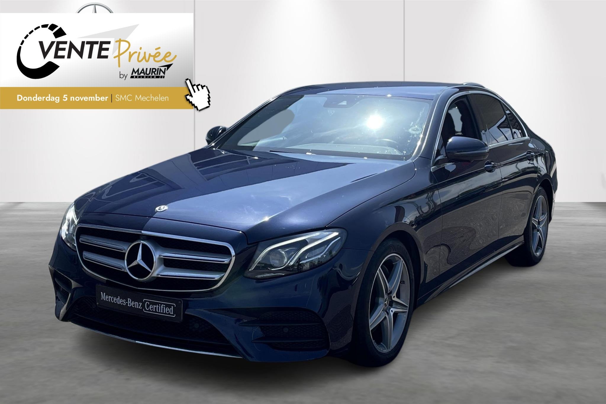 Mercedes-Benz E-Klasse Berline E 220 d 143kW (automatique), 143 kW, Entreprise, Volant multifonction, https://public.car-pass.be/vhr/d35aa319-d6dc-44fe-b527-ab696a7ab267