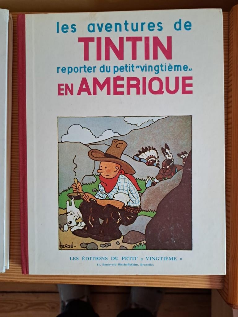 Edition spéciale Tintin en Amérique