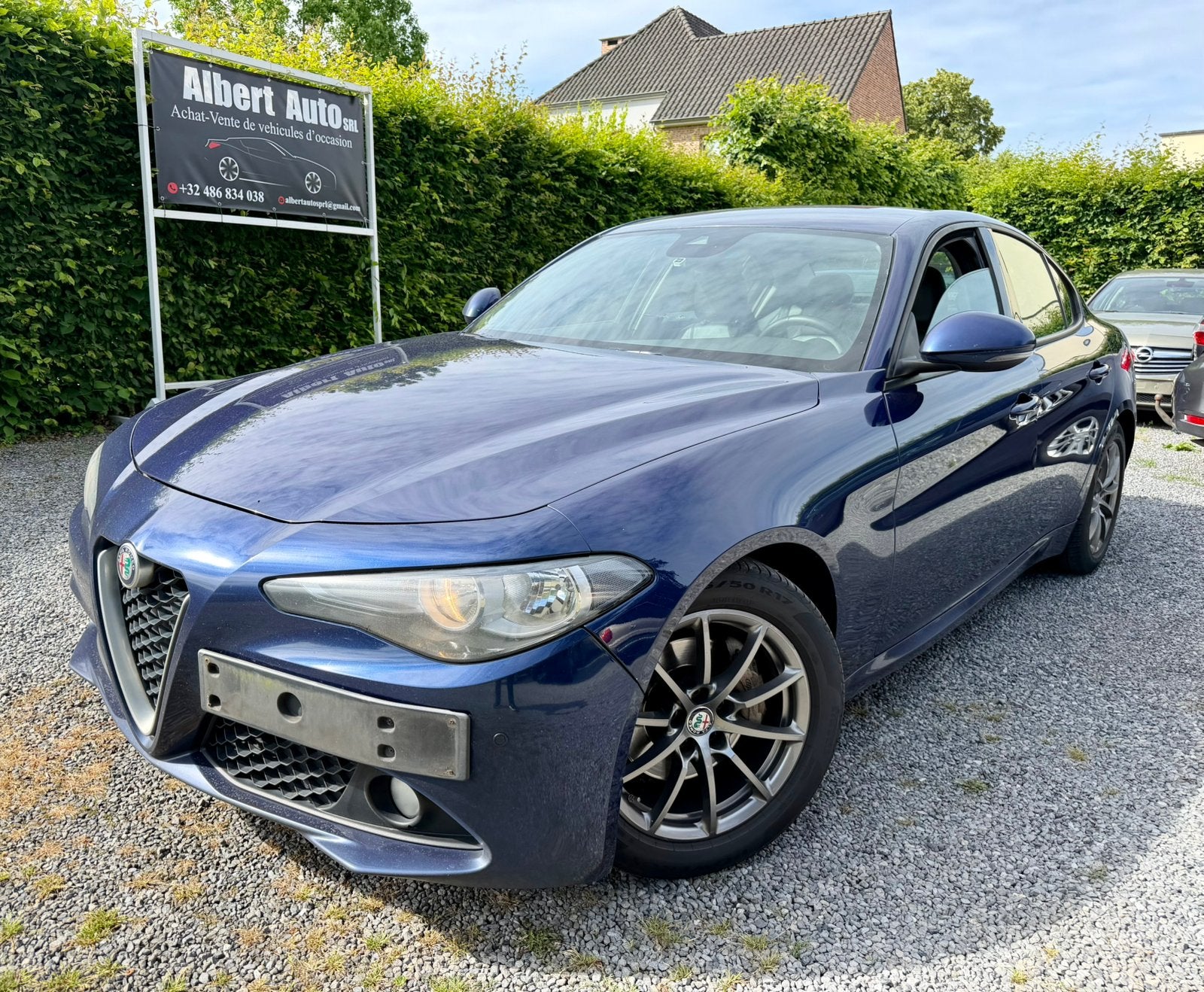 ALFA ROMEO GIULIA  2.2 DIESEL 110.KW. GPS. CAMÉRA. EURO 6B., Autos, Alfa Romeo, Entreprise, Achat, Giulia, ABS, Airbags, Air conditionné