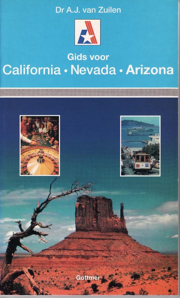 REISHANDBOEK “Gids voor California-Nevada-Arizona”, Livres, Guides touristiques, Guide ou Livre de voyage, Enlèvement ou Envoi