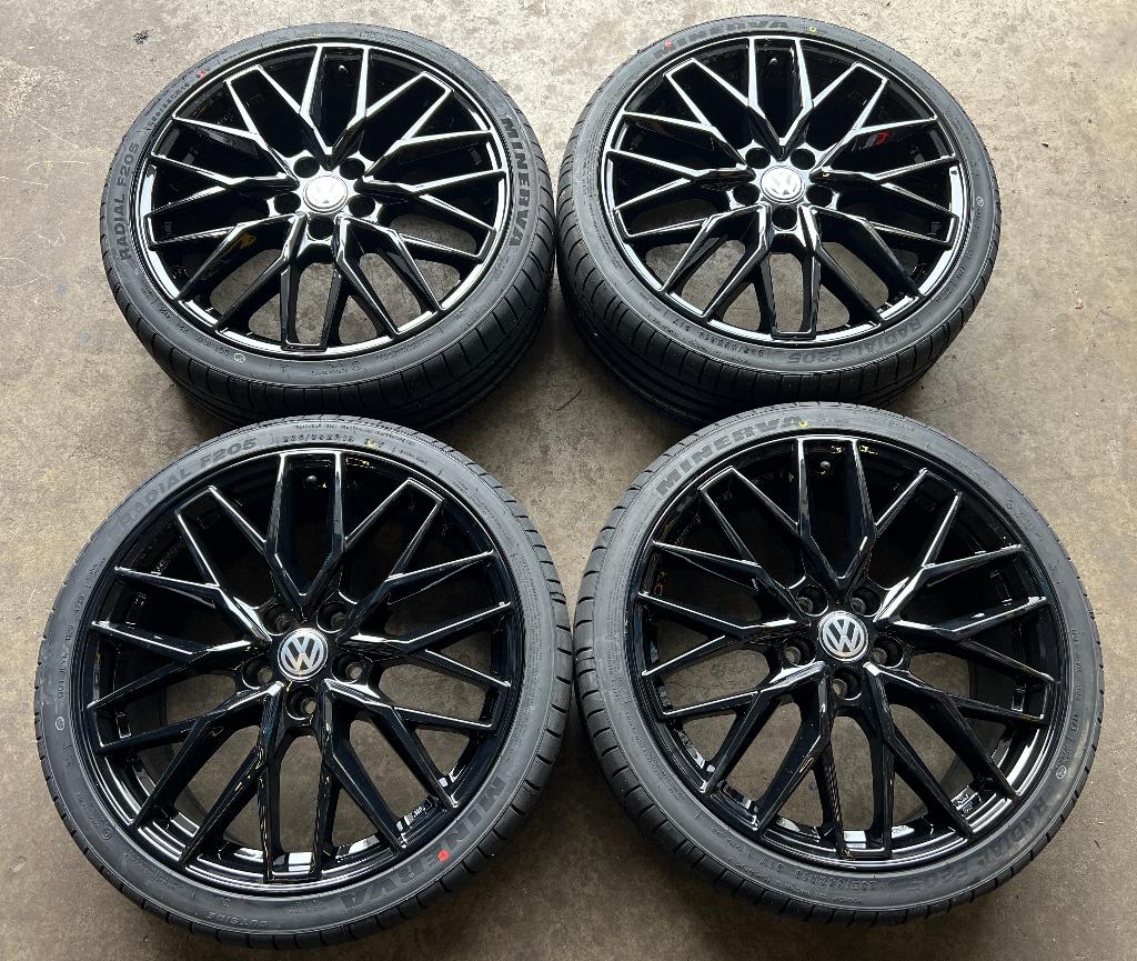 5x112 19" Volkswagen Golf 7 8 GTI, GTD, GTE Velgen + Banden, Enlèvement, Neuf, Seat