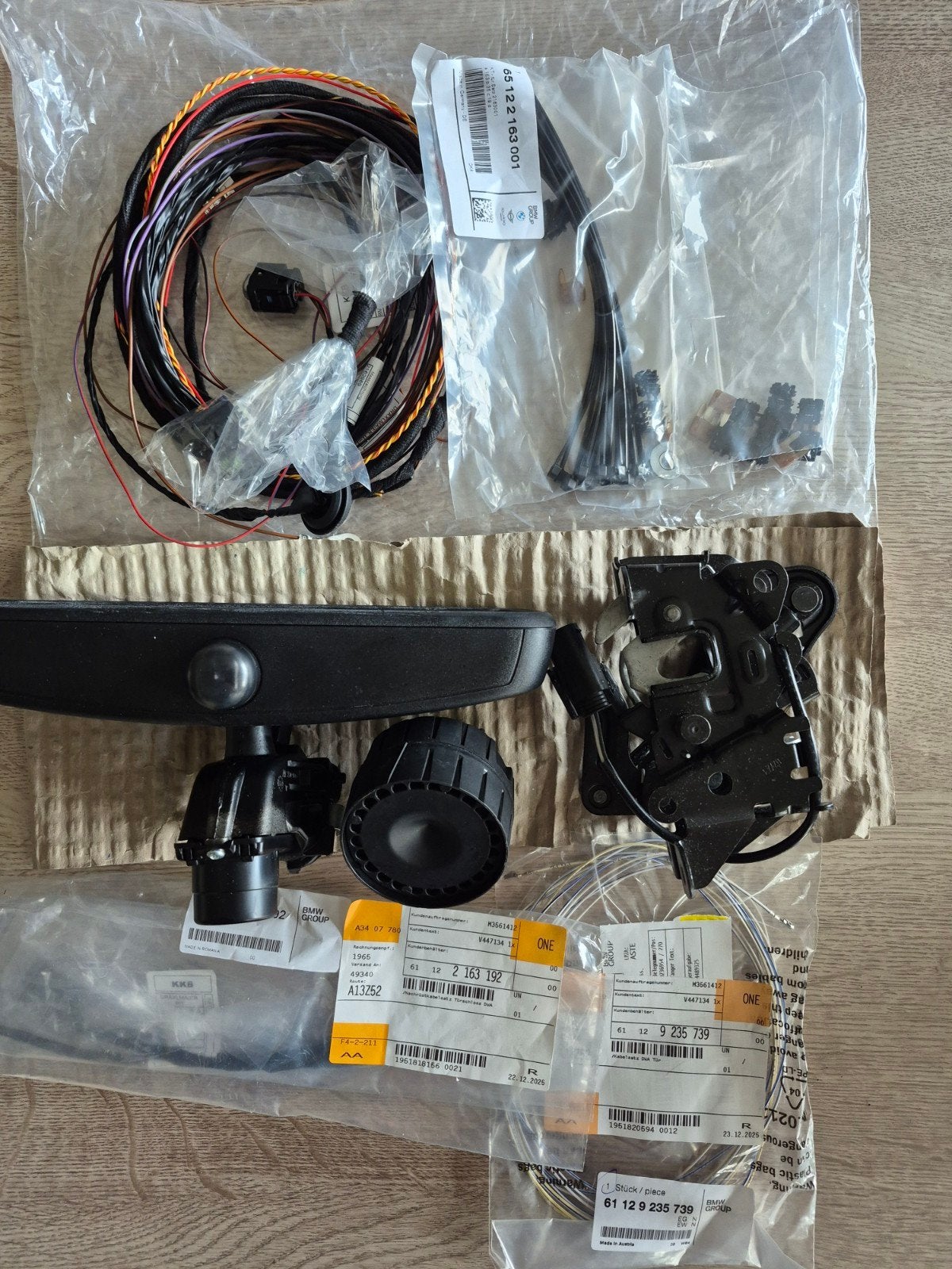 BMW F10 F11 F07 Antidiefstalalarm 2e montageset 2163001, Ophalen, Nieuw, BMW