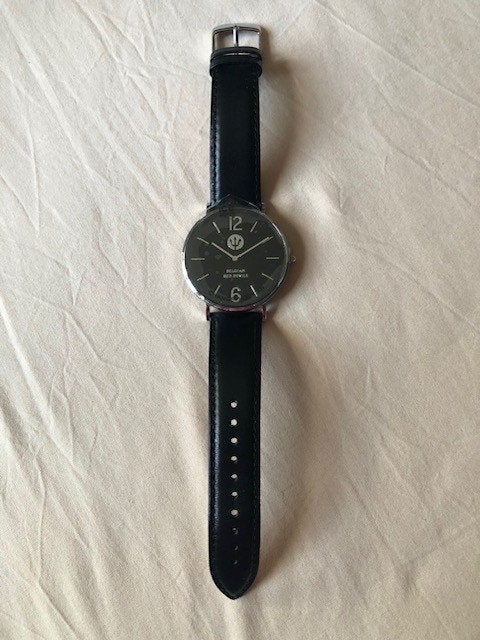 Herenhorloge Ice Watch Belgian Red Devils, Handtassen en Accessoires, Overige merken, Leer, Staal, Polshorloge