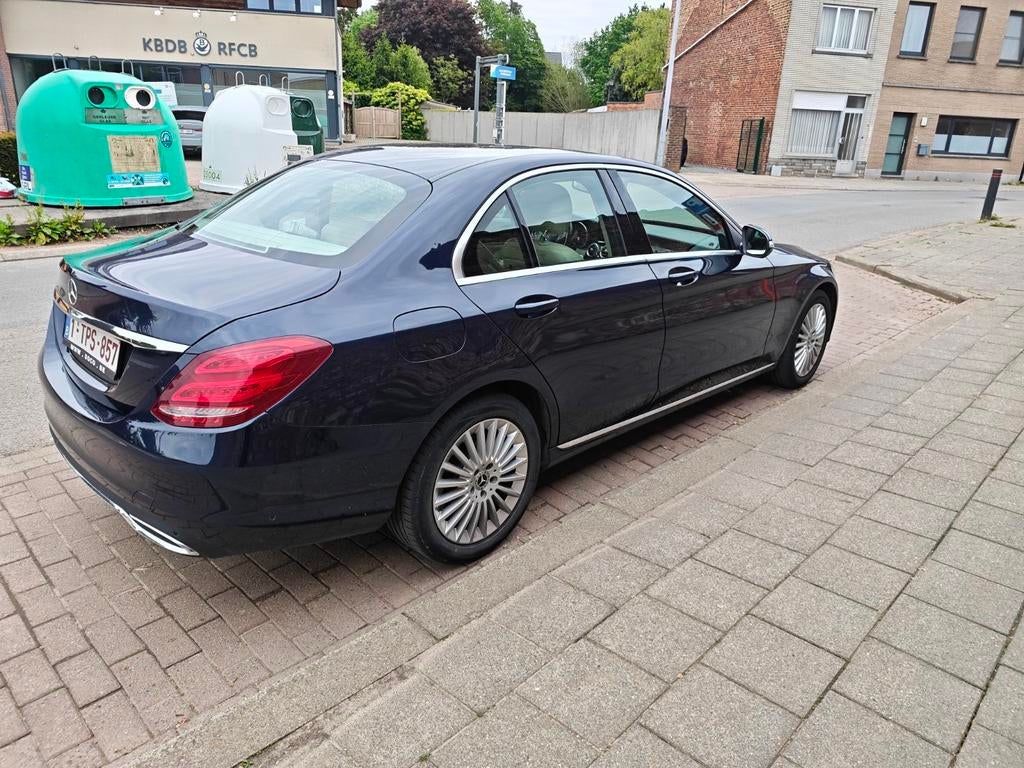 Mercedes C180Diesel Luxe 2018 116.000 km automatisch €15.000, Auto's, Mercedes-Benz, Bedrijf, C-Klasse, 360° camera, Achteruitrijcamera