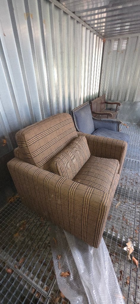 zetel, Huis en Inrichting, Ophalen, Hout, Gebruikt, 75 tot 100 cm