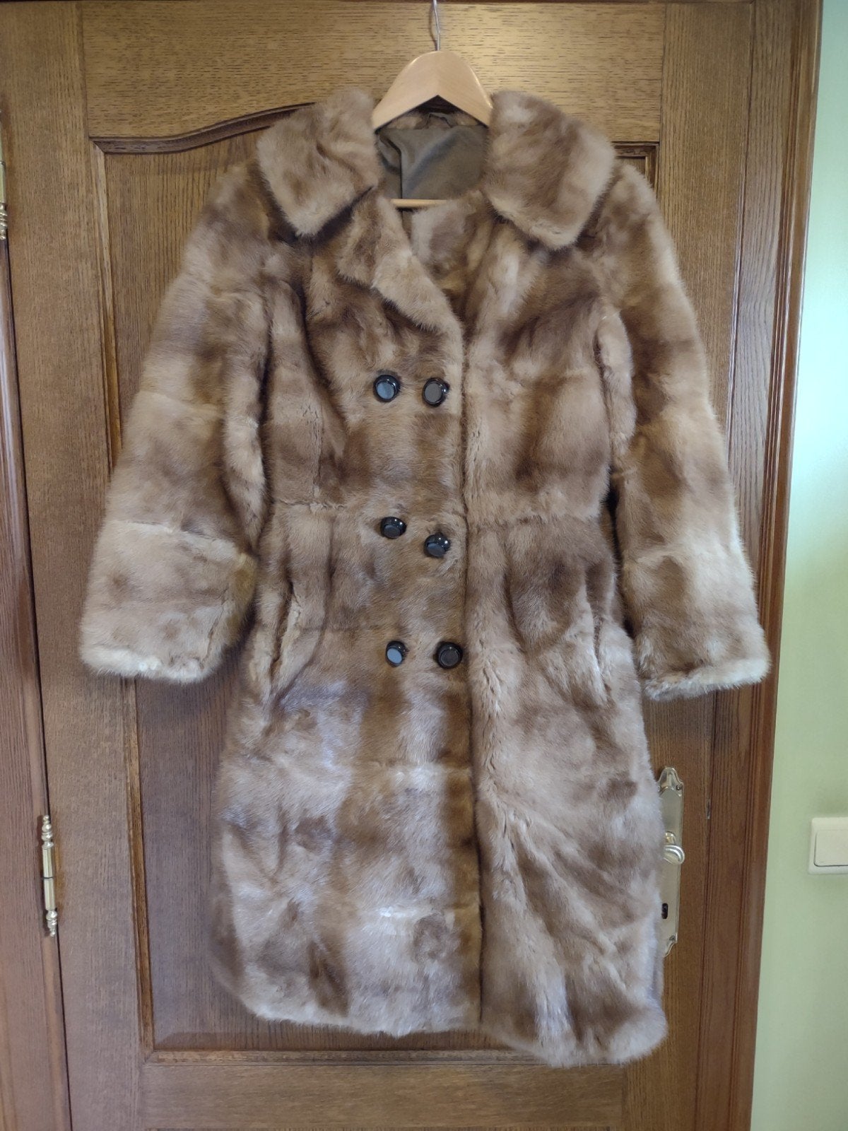 Elegante bruine bontjas - Maat 38/40, Kleding | Dames, Jassen | Winter, Ophalen of Verzenden