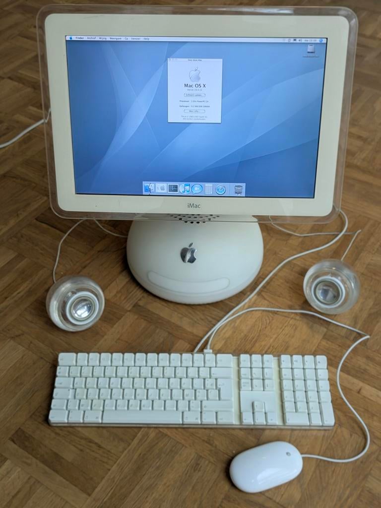 iMac G4 (2007), Computers en Software, Apple Desktops, Ophalen, Minder dan 4 GB, HDD, 1440x900