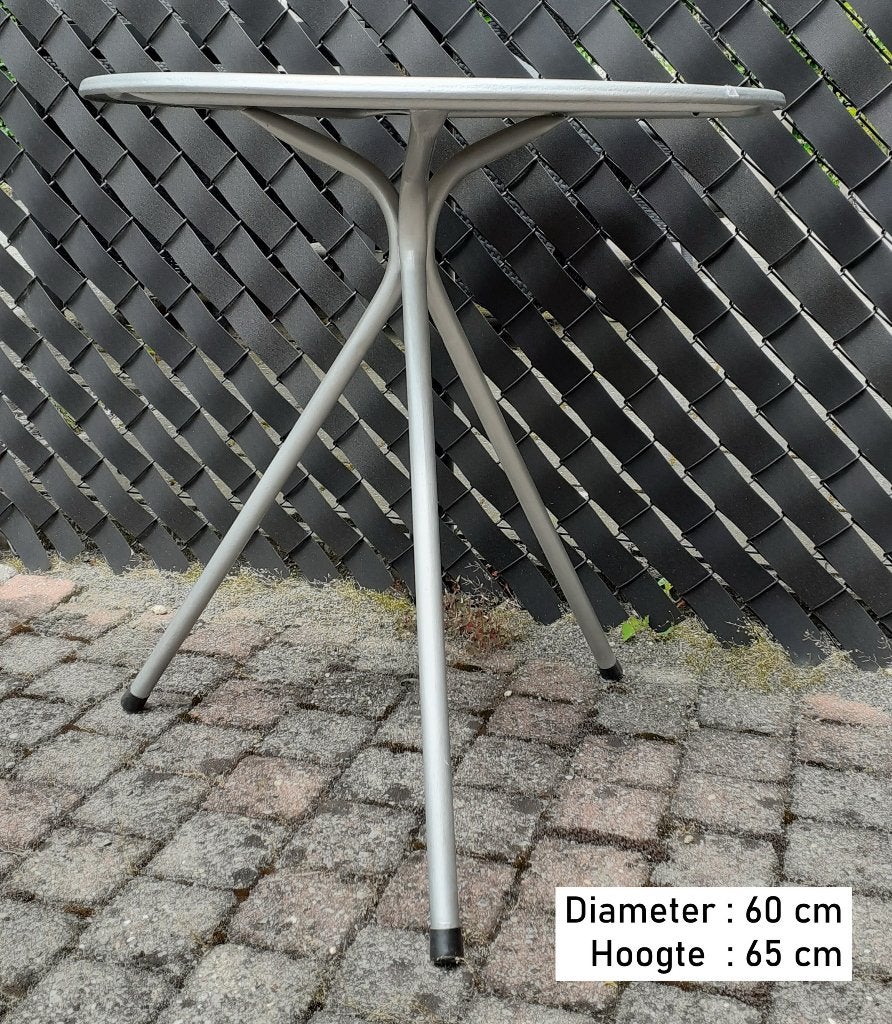Stalen tafel (jaren 60), Ophalen, Gebruikt, Campingtafel