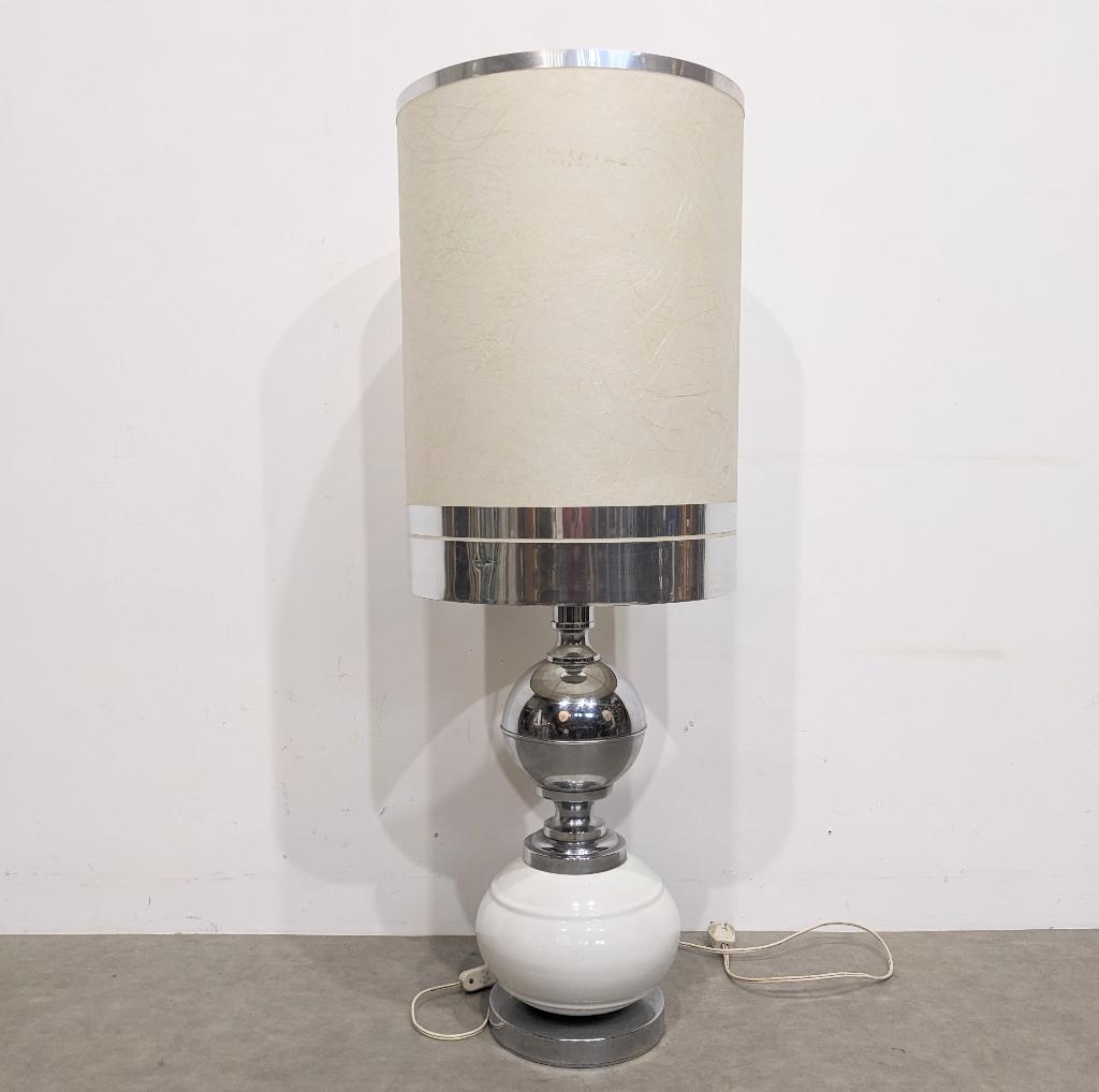 Grote vintage lamp Frankrijk jaren 70, Huis en Inrichting, Lampen | Vloerlampen, Ophalen
