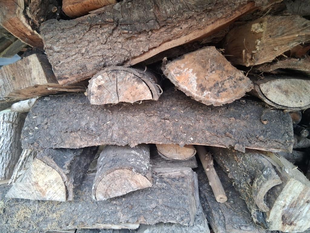 Brandhout wilg en kerselaar gemengd, Diversen, Ophalen of Verzenden