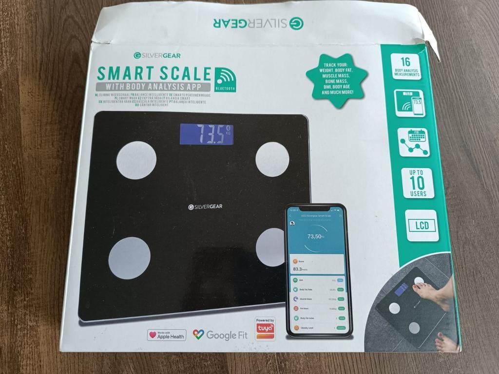 Smartscale Weegschaal, Elektronische apparatuur, Weegschalen, 100 kg of meer, Ophalen of Verzenden, Personenweegschaal, Fijner dan 1 gram