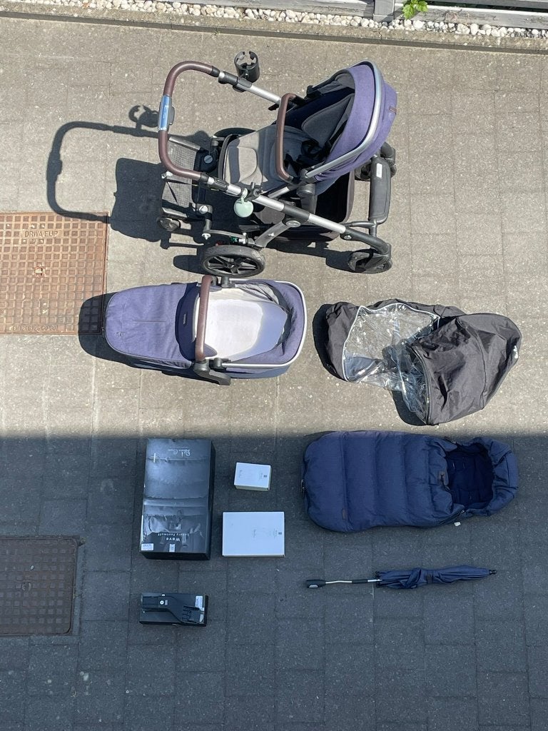 Silver Cross Wave luxe kinderwagen + alle accessoires, Enfants & Bébés, Autres marques, Tige de poussée réglable, Enlèvement, Utilisé