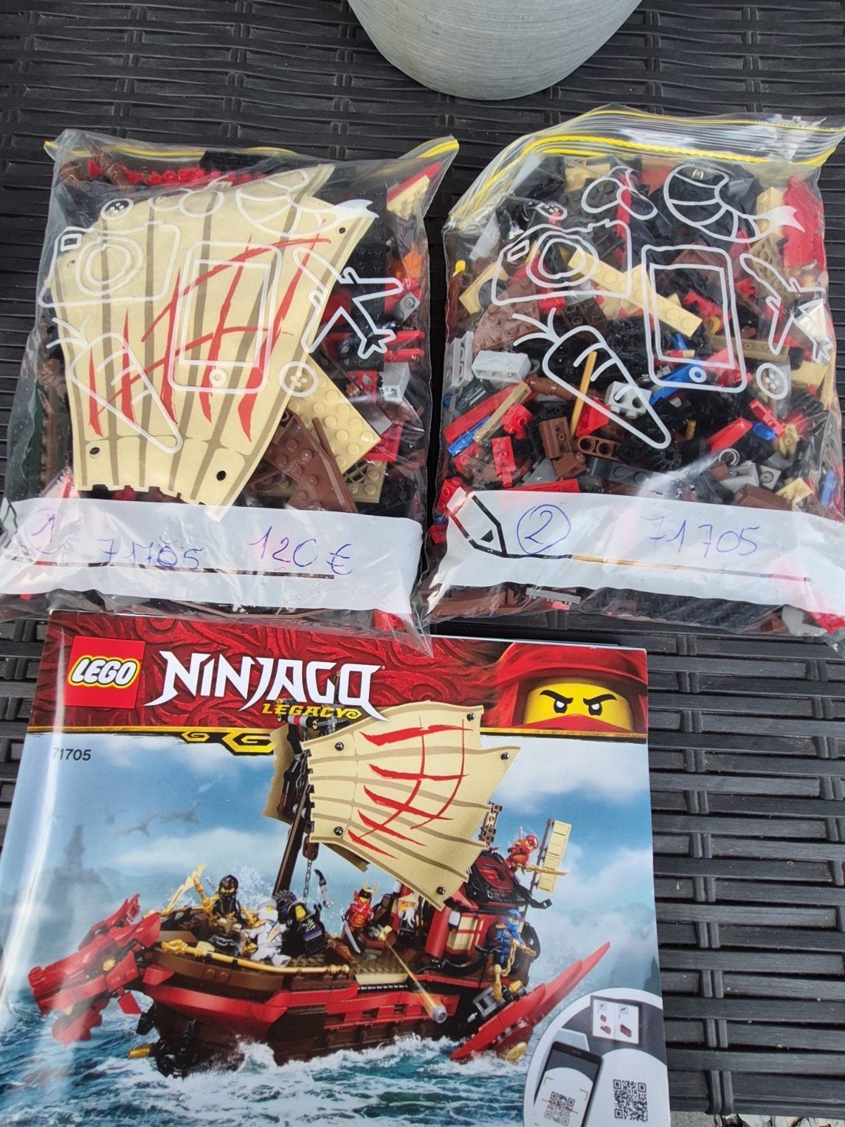 Lego Ninjago - 71705 Destiny's Bounty, Enlèvement ou Envoi, Lego, Ensemble complet, Comme neuf