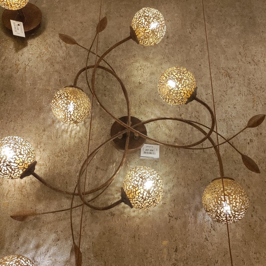Magnifique plafonnier ou lampe murale, Enlèvement, Plafonnier, LED, G9