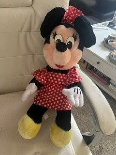 Minnie Mouse 55 cm, Ophalen, Overige figuren, Zo goed als nieuw, Knuffel
