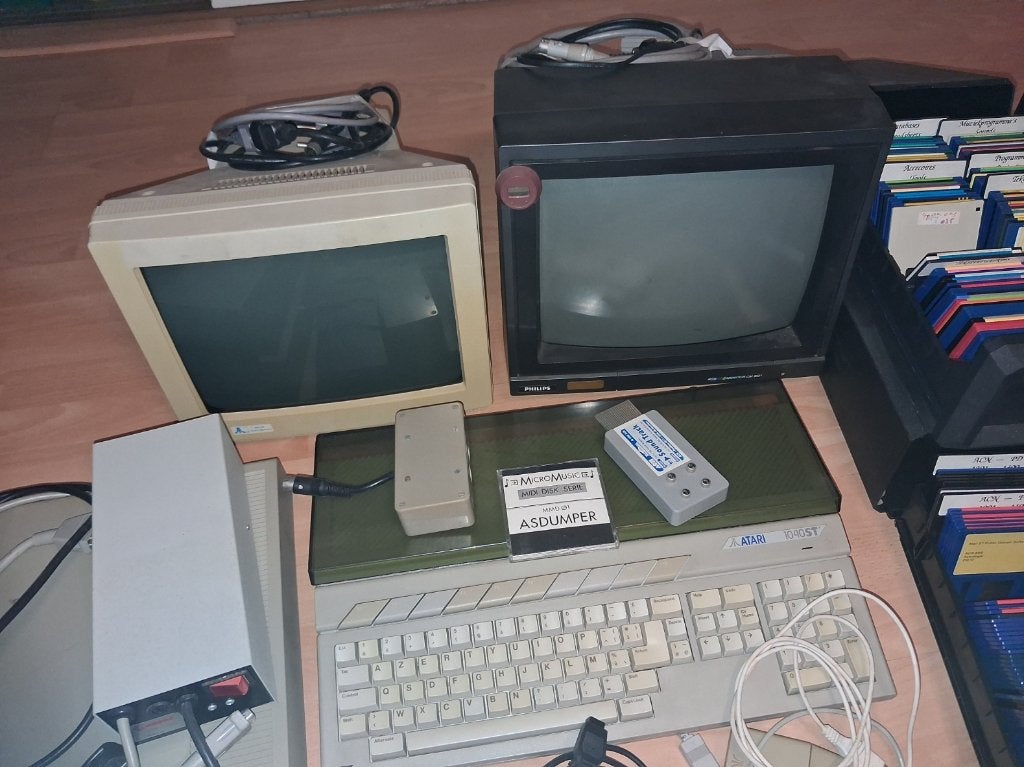 Atari 1040st, Autres modèles, Avec 1 manette, Enlèvement, Ne fonctionne pas