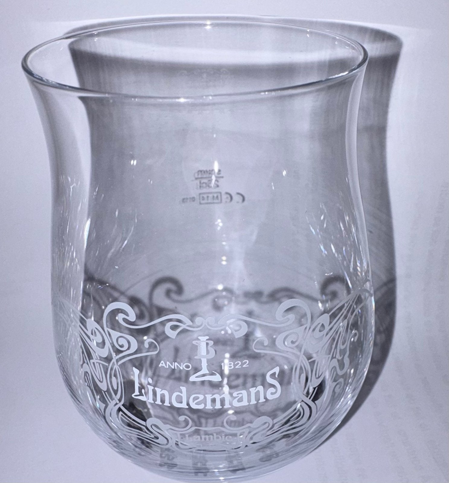 8 verres Lindemans, Enlèvement, Comme neuf