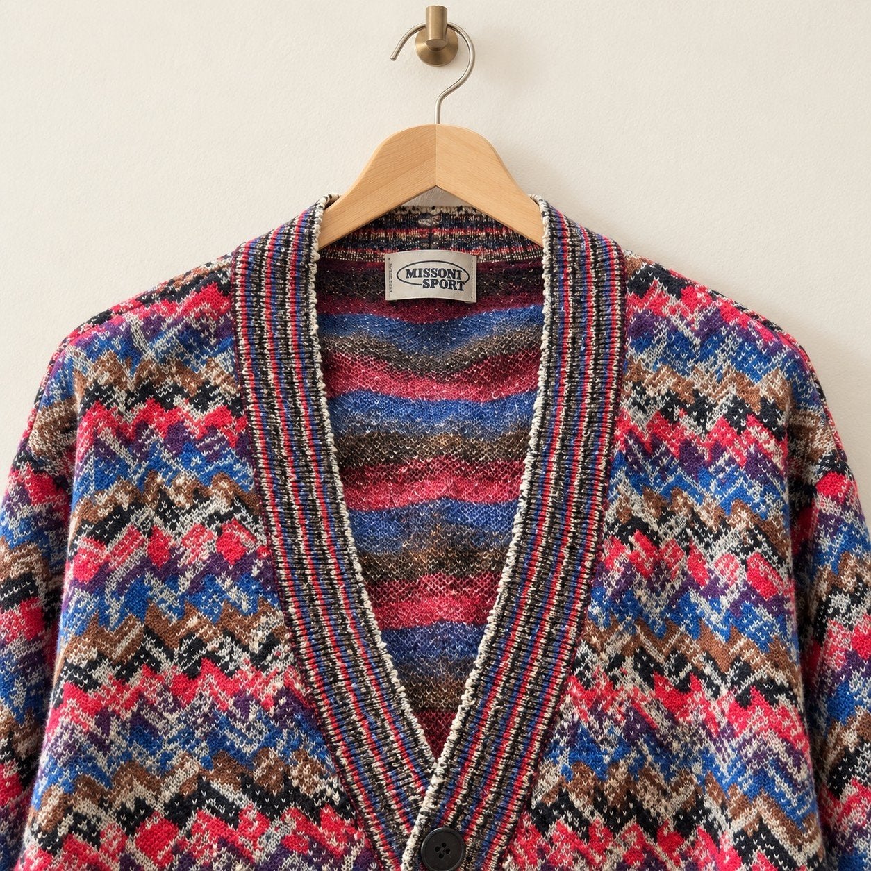 vintage missoni, Enlèvement ou Envoi, Taille 52/54 (L), Bleu