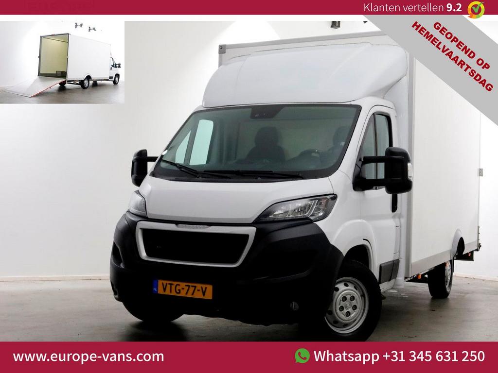 Peugeot Boxer 2.2 BlueHDi 165pk Durisotti Lowliner Bakwagen, Auto's, Wit, Bedrijf, Onderhoudsboekje, 387 g/km