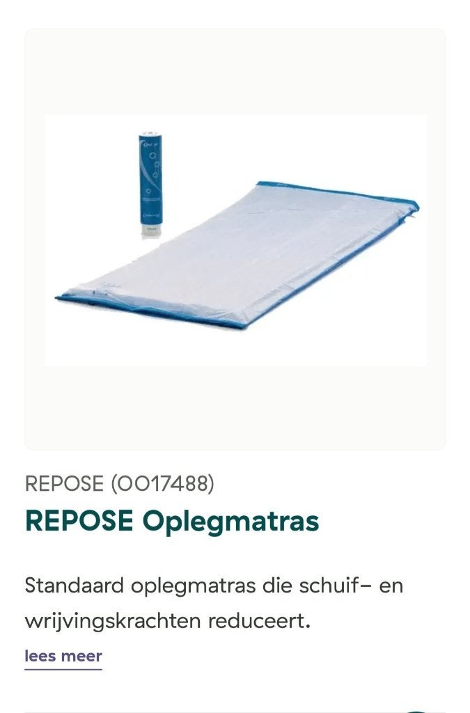 Oplegmatras, Huis en Inrichting, Ophalen, Eenpersoons, 190 cm of minder, Zo goed als nieuw
