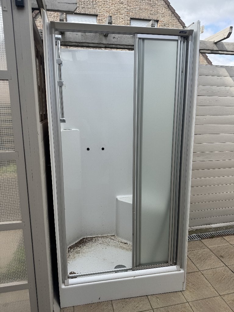 Cabine de douche Van Marcke, Maison & Meubles, Salle de bain | Meubles de Salle de bain, Comme neuf, Autres types, 200 cm ou plus