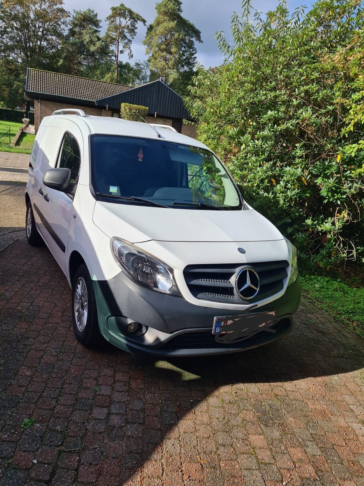 mercedes citan, Auto's, Stof, Euro 6, Wit, Mercedes-Benz
