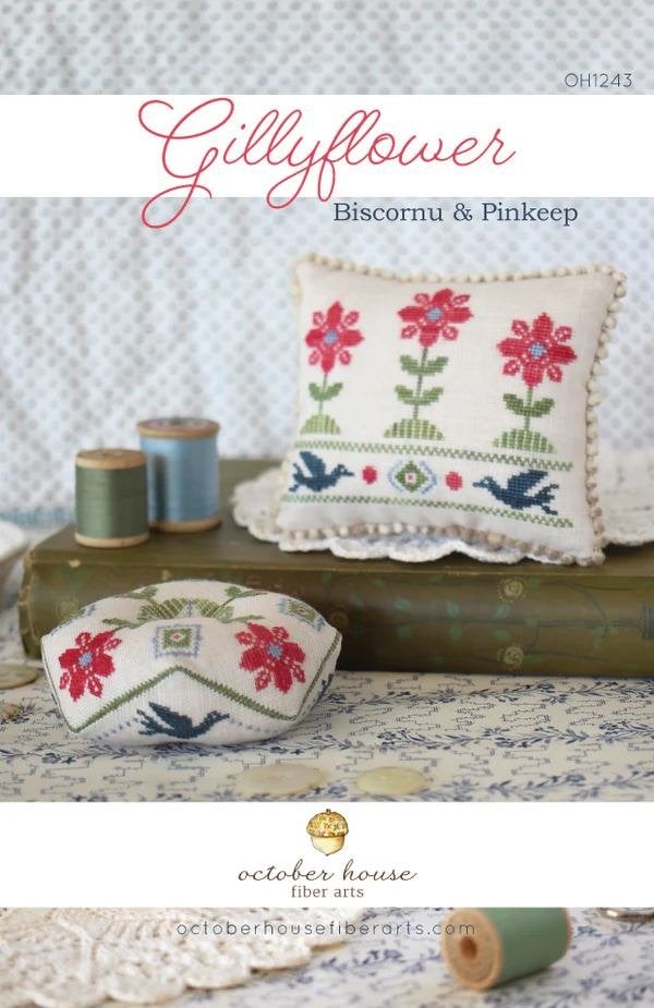 Origineel patroon Gillyflower - October House - Fiber arts, Hobby & Loisirs créatifs, Broderie & Machines à broder, Enlèvement ou Envoi