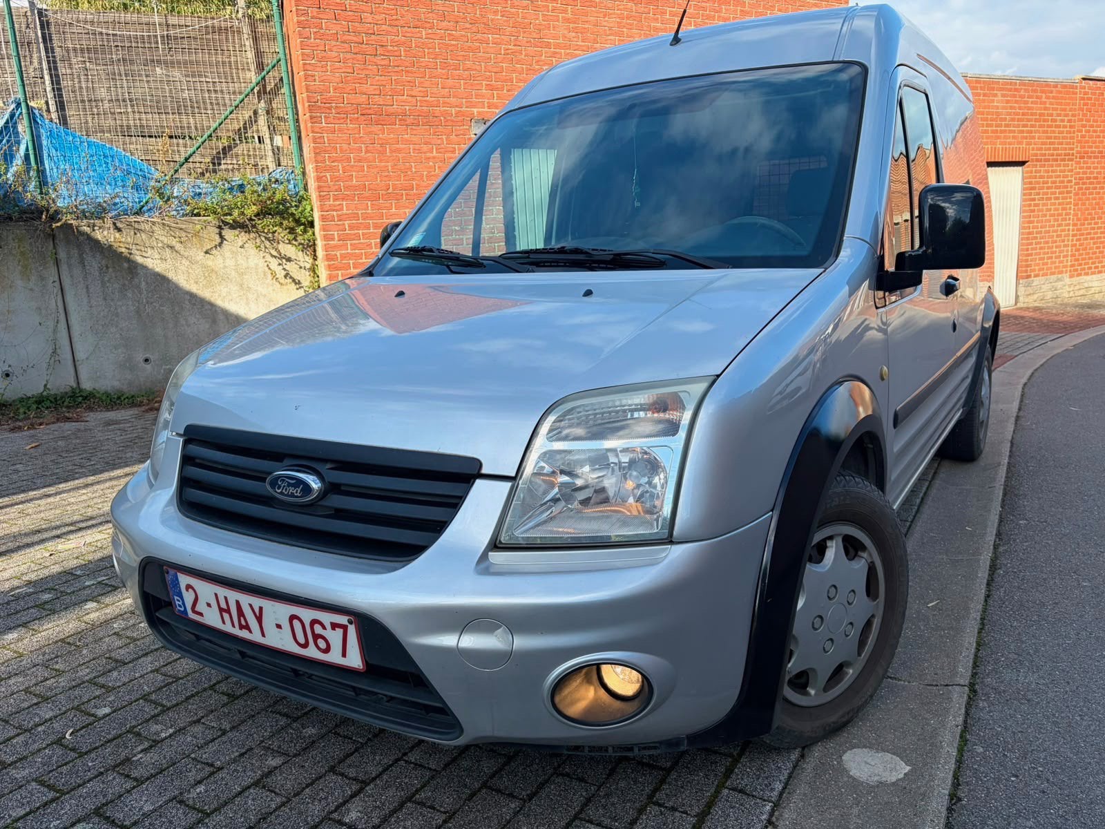 Ford Transit Connect 18tdci 110cv an2014 Utilitaire clim, Autos, 4 portes, 2 places, Bleu, Diesel