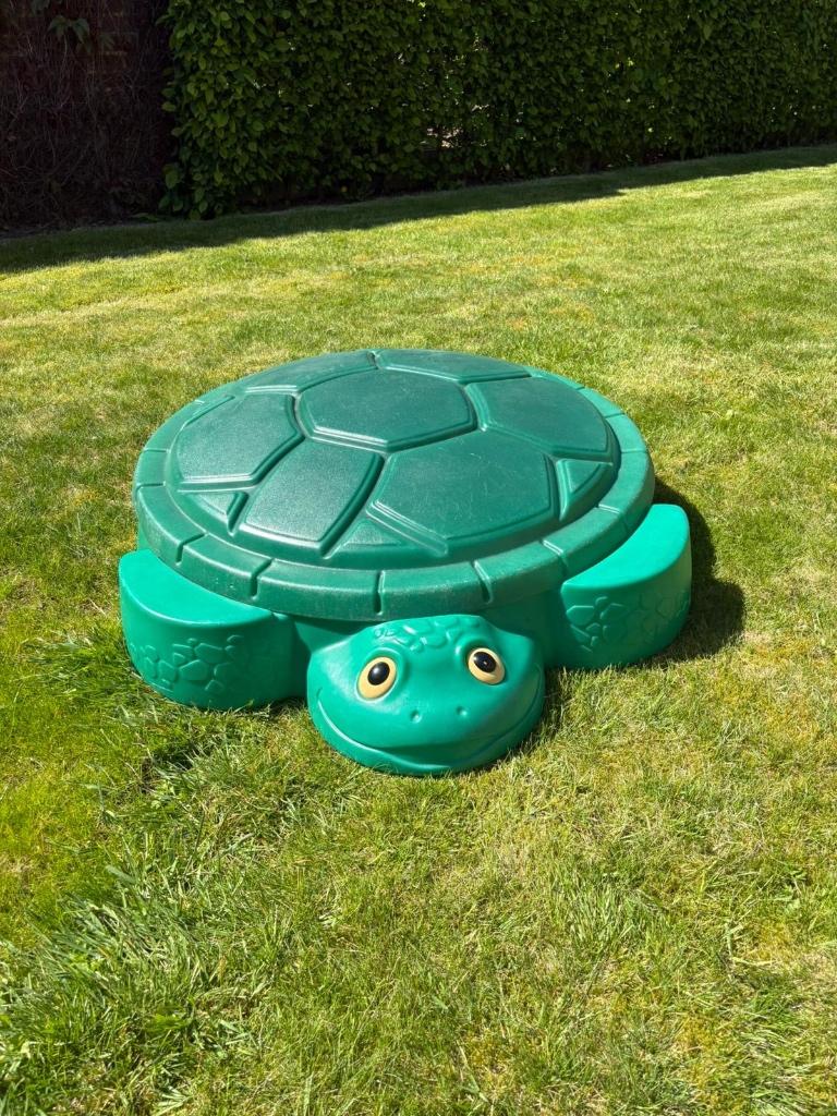 zandbak schildpad, Ophalen