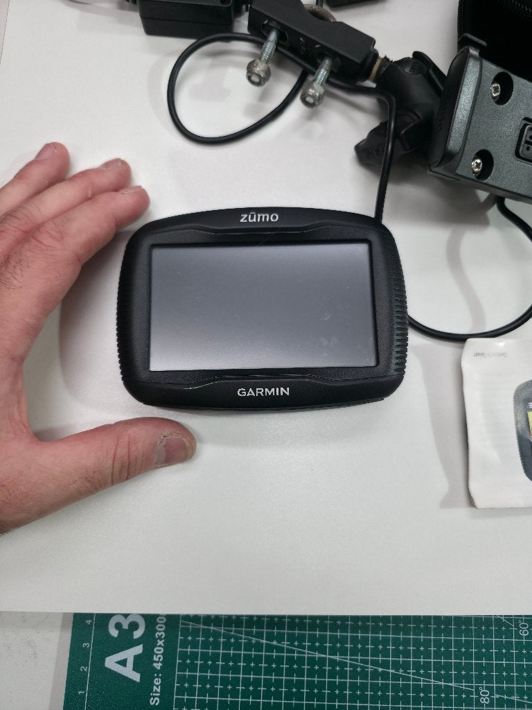 Garmin zūmo 340LM – motornavigatie met Lifetime-kaartupdates, Ophalen, Gebruikt