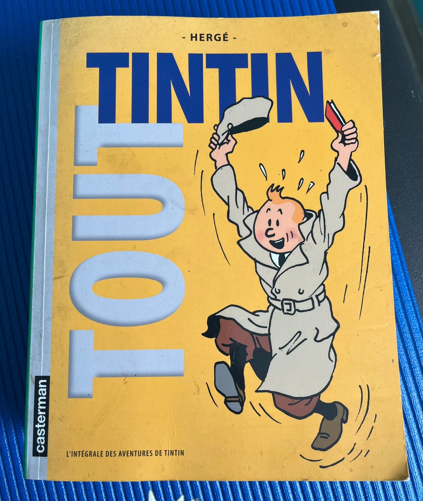 Hergé – Tout Tintin – Intégrale des 24 aventures – Casterman, Une BD, Enlèvement ou Envoi, Utilisé