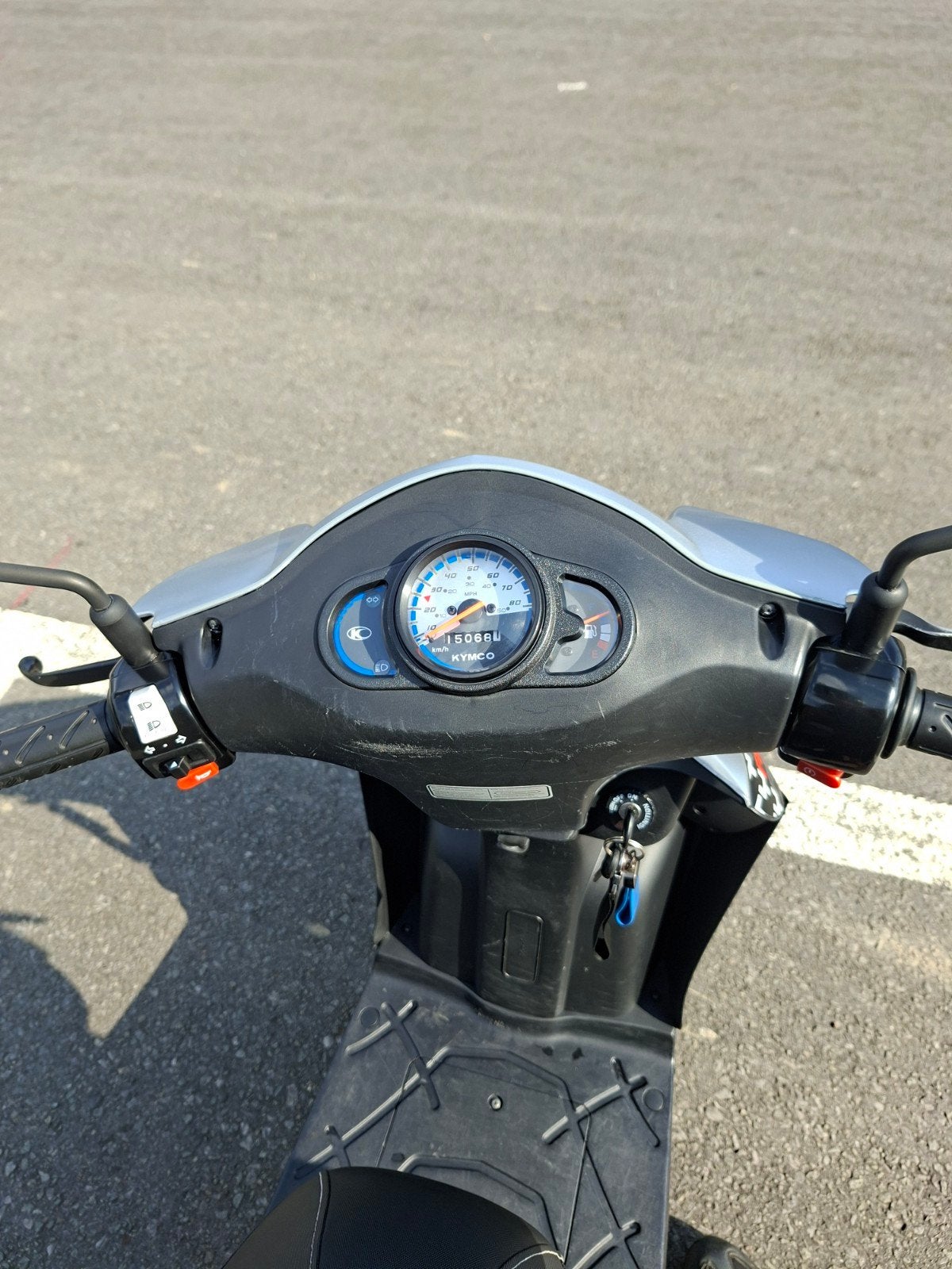 Scooter kymco agility 50, Enlèvement