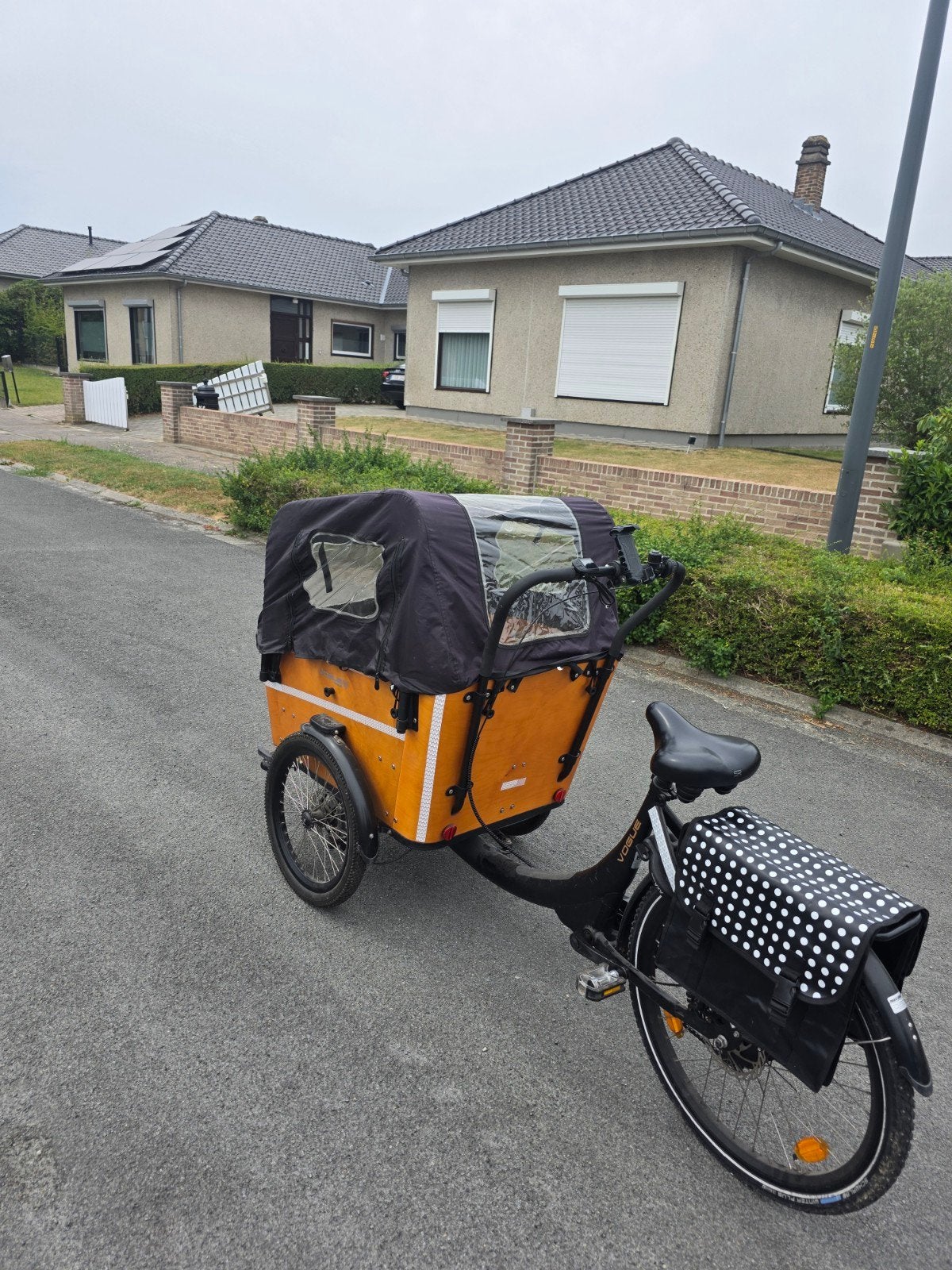 velo cargo, Vélos & Vélomoteurs, Comme neuf, Enlèvement, Électrique, Fietsfabriek