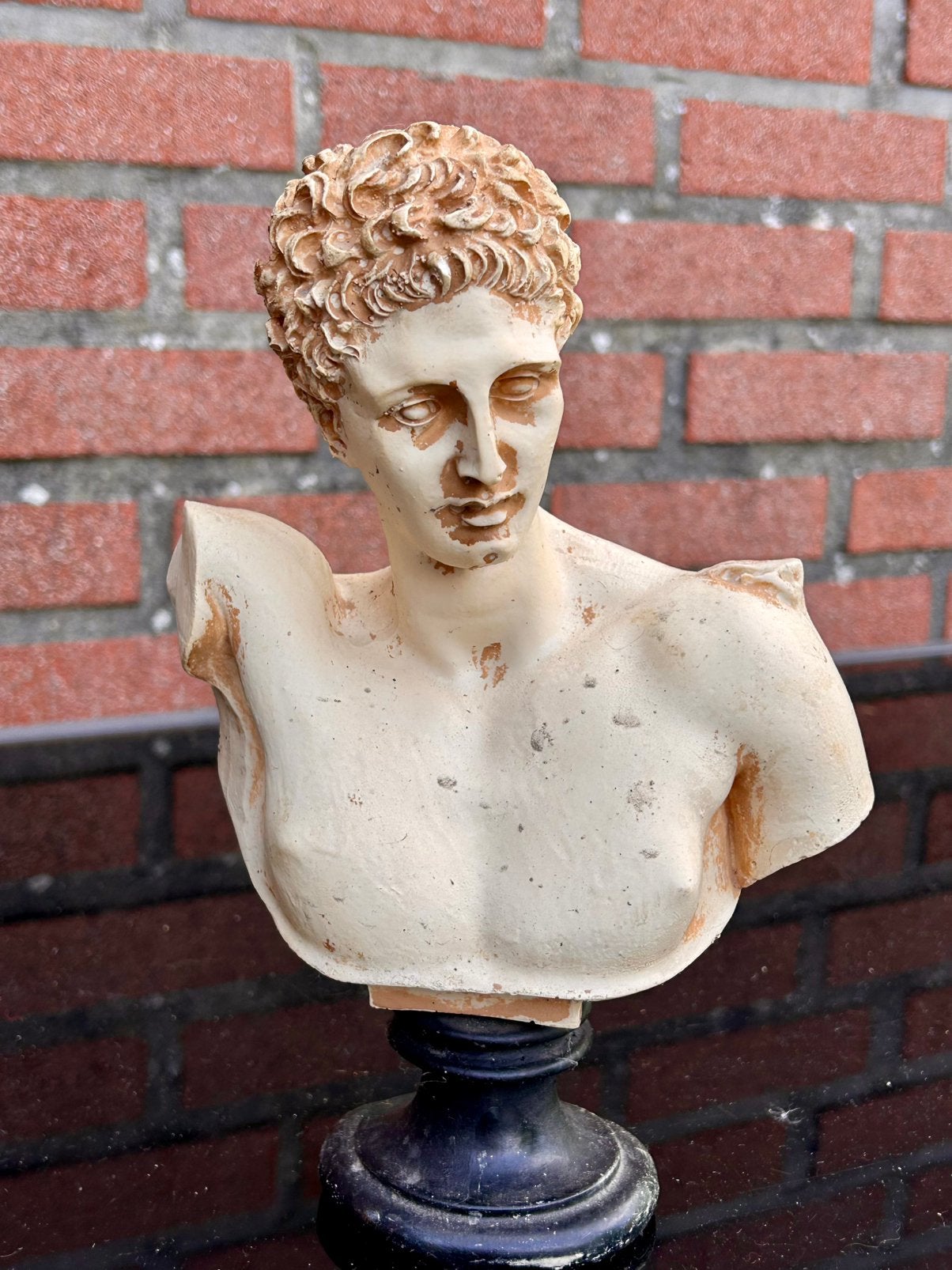 Buste d’ Hermès, Sur socle, Buste, Homme, Enlèvement