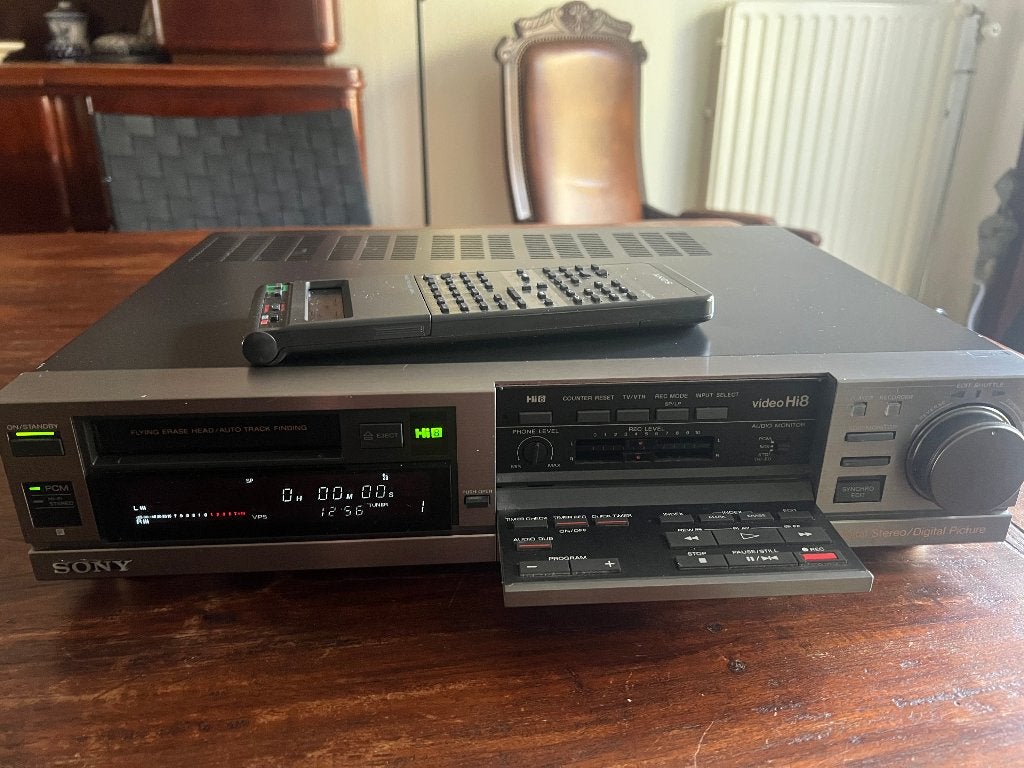 Sony EV-S1000E Video8 Hi8 Videorecorder, Audio, Tv en Foto, Videospelers, Ophalen of Verzenden, Zo goed als nieuw, Overige typen