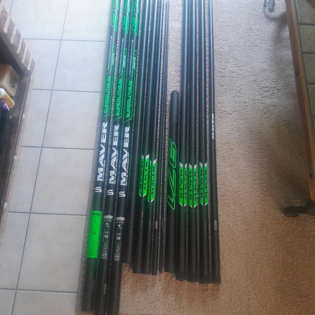 Maver, Watersport en Boten, Hengelsport | Witvissen, Ophalen, Zo goed als nieuw, Complete set