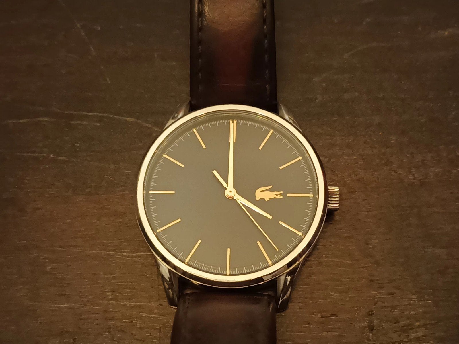 Lacoste heren horloge, Bijoux, Sacs & Beauté, Montres | Hommes, Montre-bracelet, Autres marques, Cuir, Acier