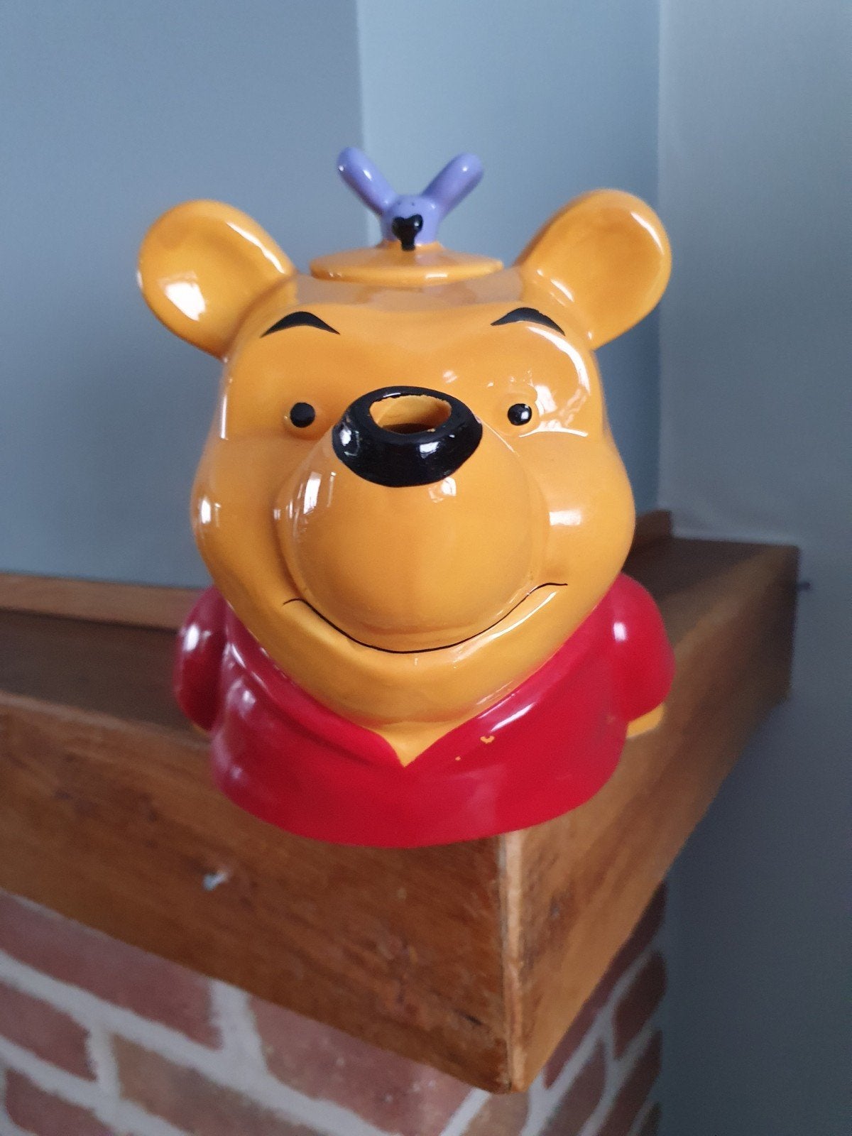 theepot Winnie the poeh, Verzamelen, Ophalen of Verzenden, Winnie de Poeh of vrienden, Zo goed als nieuw, Servies