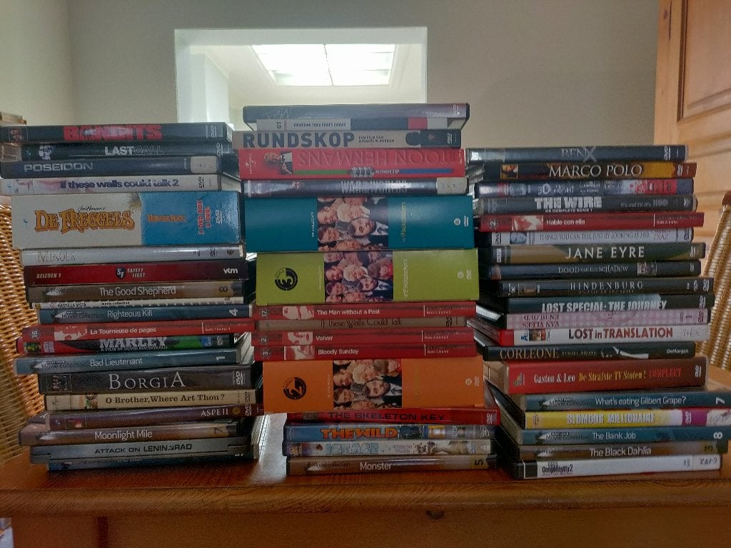 DVD collectie te koop, Enlèvement