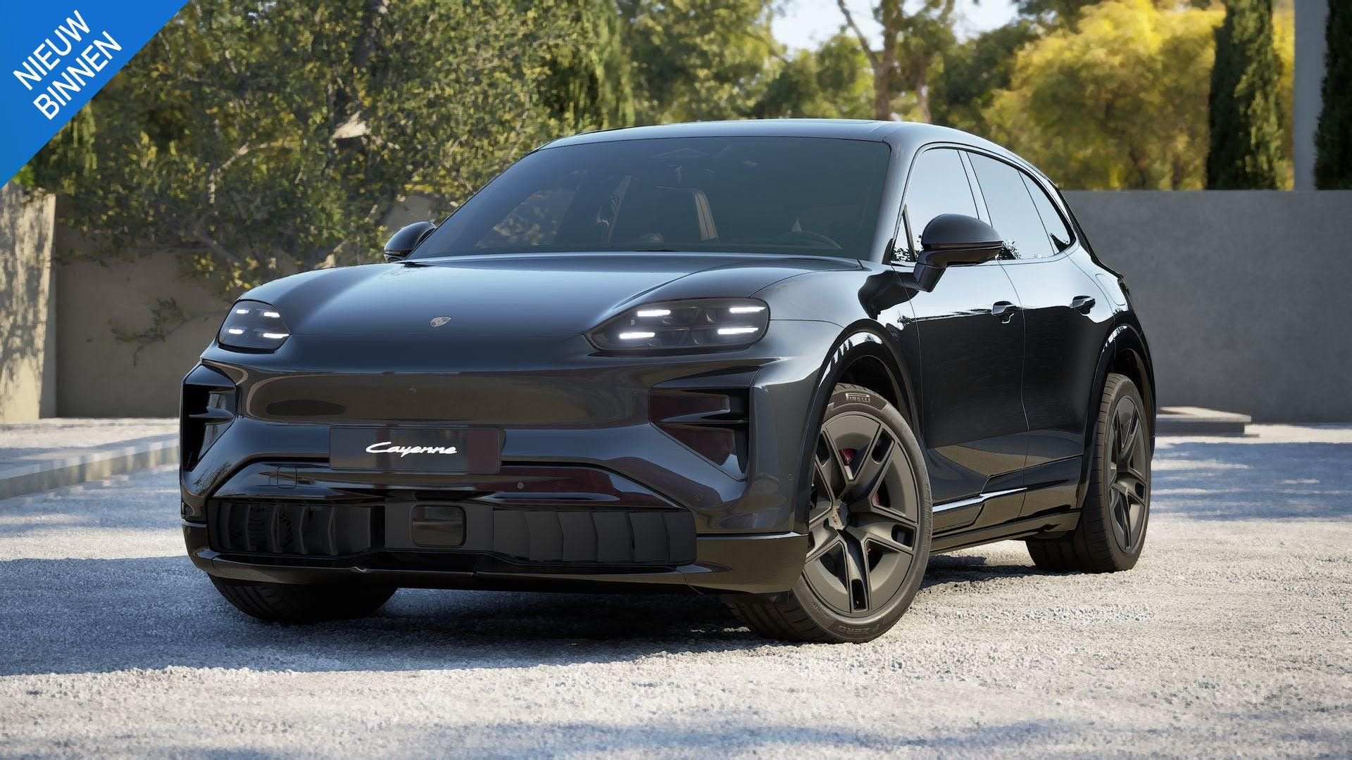 Porsche Cayenne Electric Turbo 113 kWh 4W-BESTURING|BURMESTE, Auto's, Automaat, Cayenne, Zwart, 113 kWh