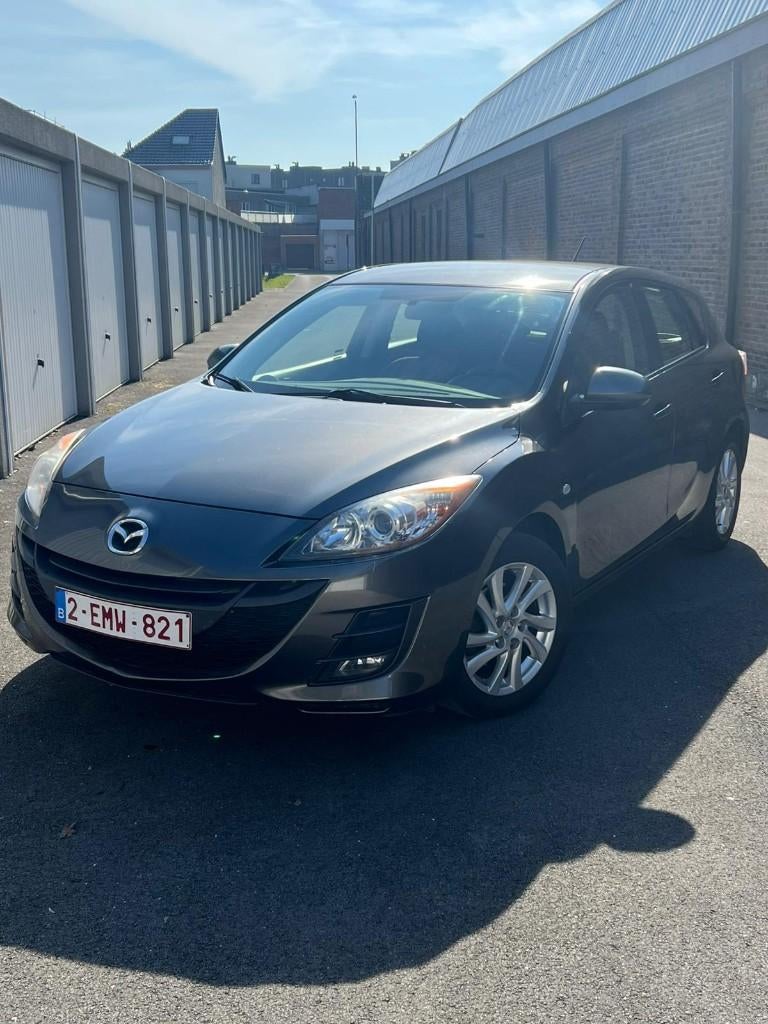 Mazda 3 AirCo 2012 1.6 HDi 173 000 km, Achat, 4 portes, Boîte manuelle, Noir
