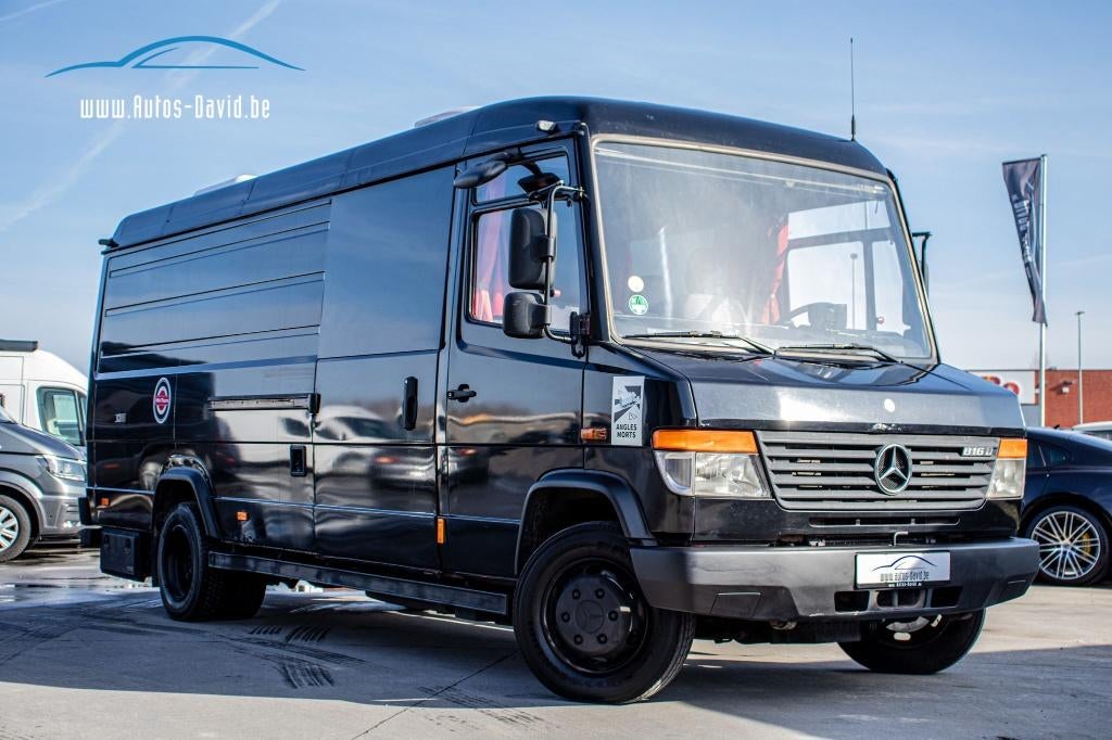 Mercedes-Benz 816D Vario TOURBUS 9 couchages et 9 sièges, Caravanes & Camping, Camping-cars, Siège de train, Caméra de recul, Entreprise