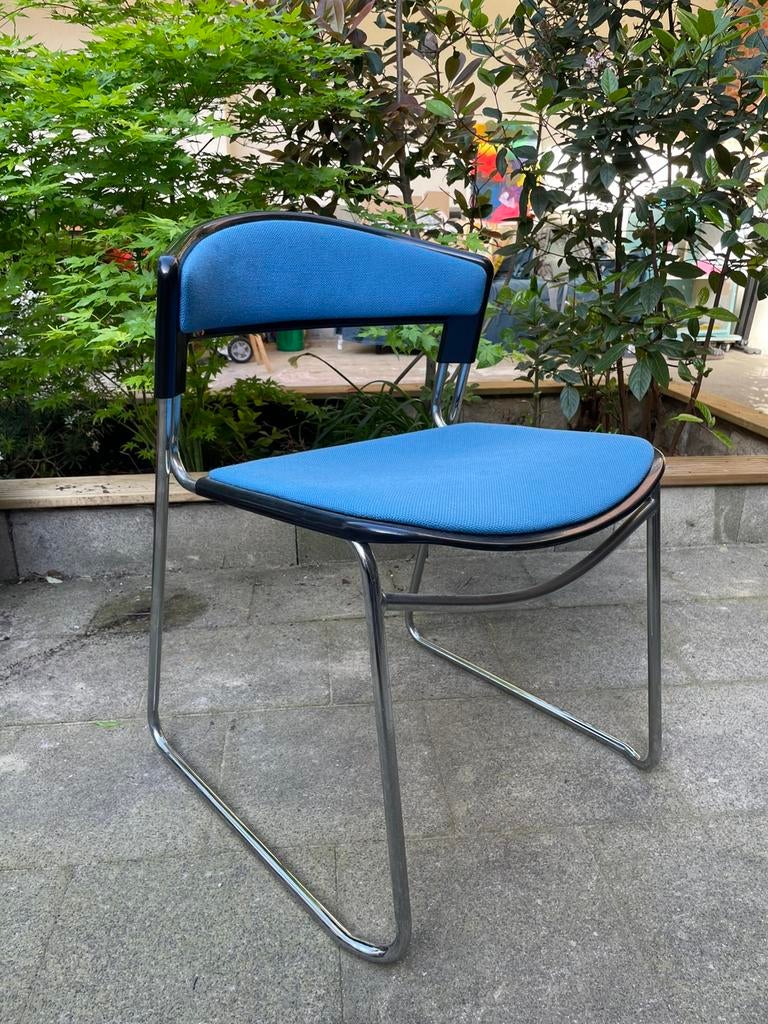 Italiaanse stoelen in 80-stijl, Chaises de style années 80, Trois, Enlèvement, Utilisé, 80's