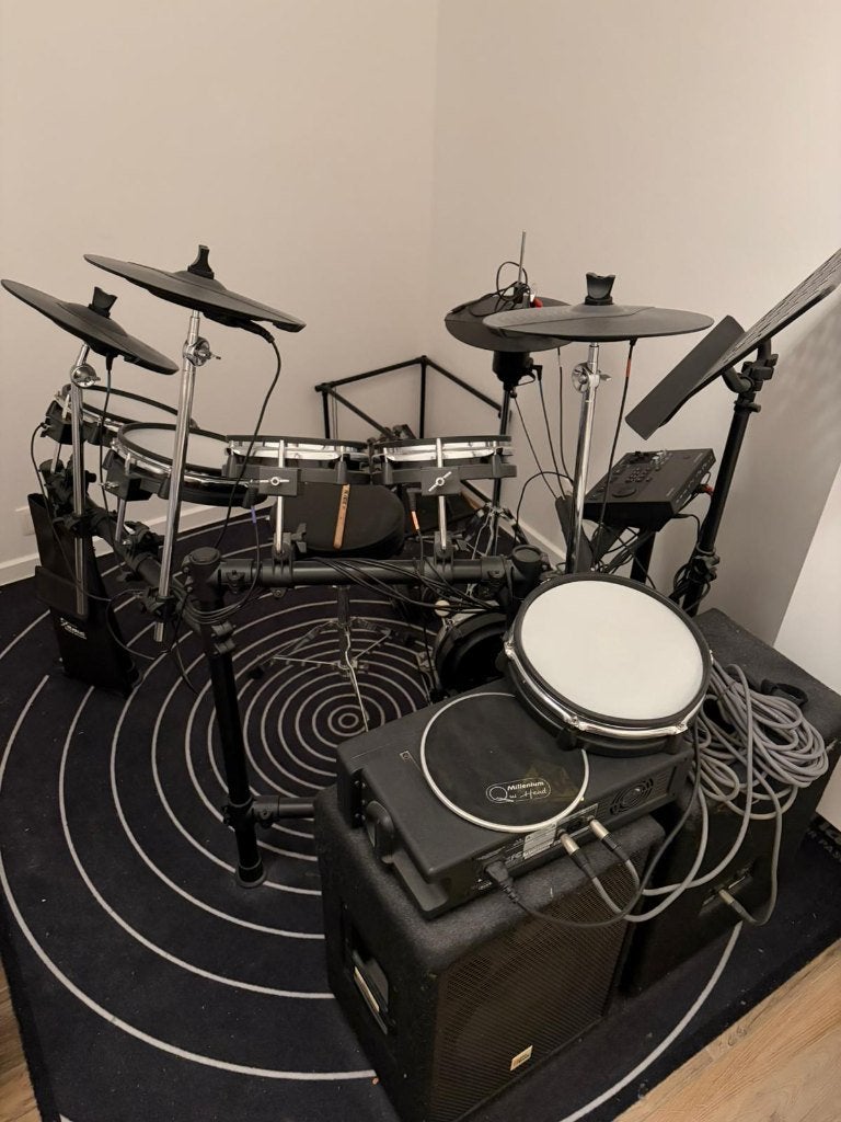 Elektrische drum Millenium MPS-850, compleet met accessoires, Ophalen, Zo goed als nieuw, Overige merken, Elektronisch